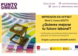 Comienza la Formación Profesional para el Empleo destinada a PERSONAS DESEMPLEADAS financiada por la Comunidad de Madrid ARGI0109 IMPRESIÓN OFFSET. 25/5775