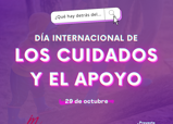 El Proyecto #Sonar financiado por el Instituto de Mujer de Castilla-La Mancha conmemora el día Internacional de los Cuidados y el Apoyo. 